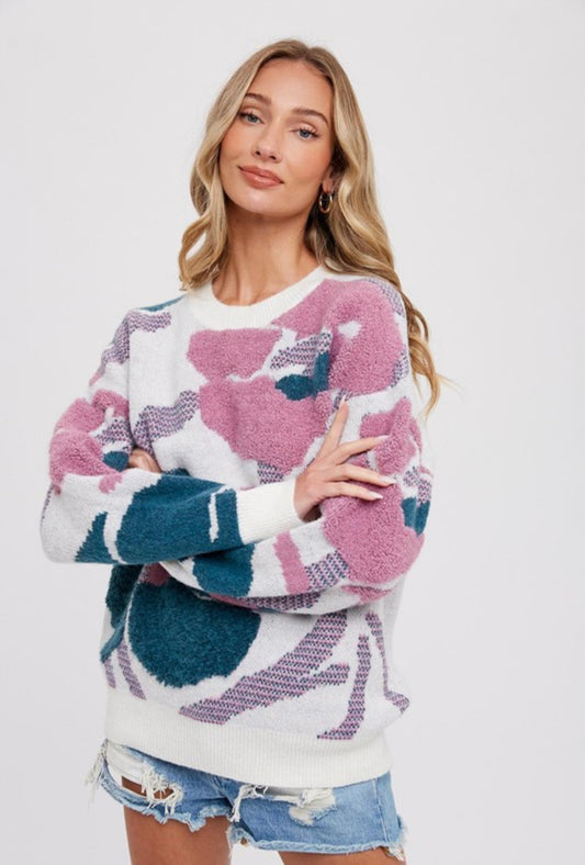 Floral Pullover