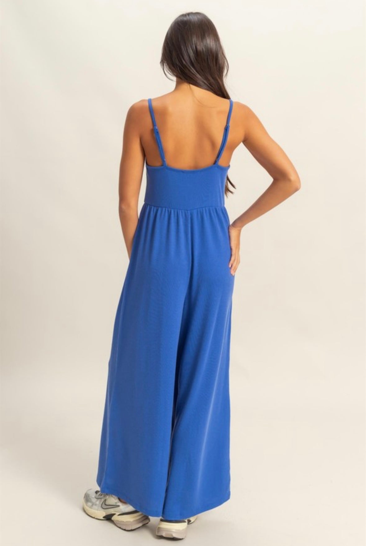 Scoop Neck Jumpsuit (2 Colors)