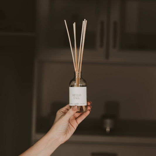 Hello Fall Clear Reed Diffuser