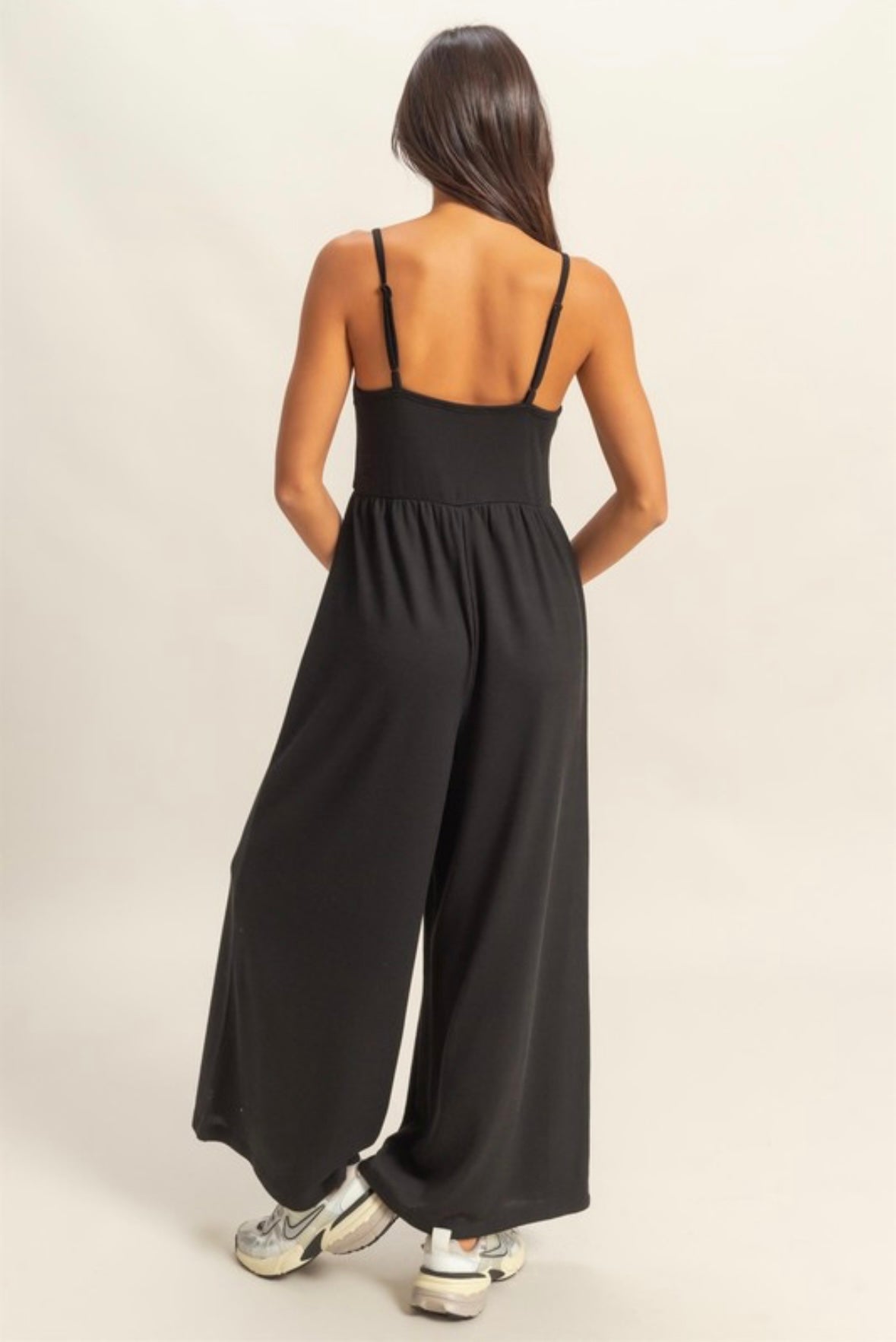 Scoop Neck Jumpsuit (2 Colors)