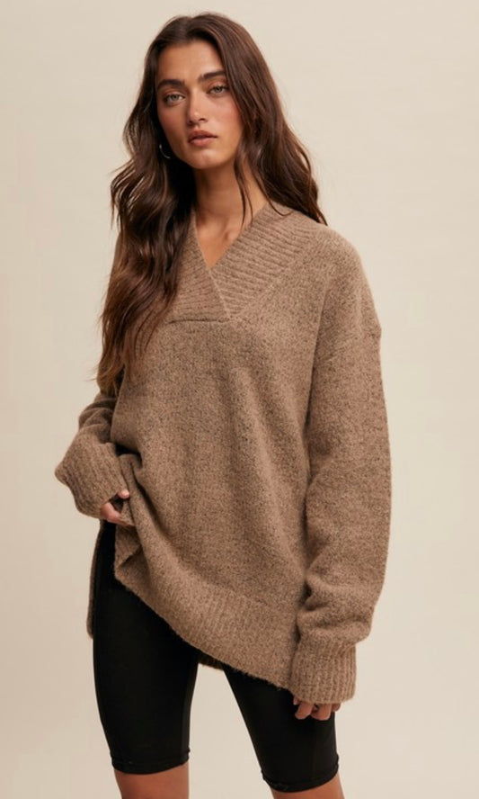 V-neck Sweater