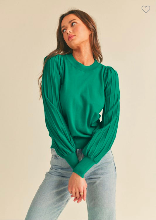 Puff Sleeve Top 2 colors