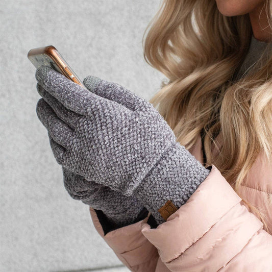 Chenille Touchscreen Glove